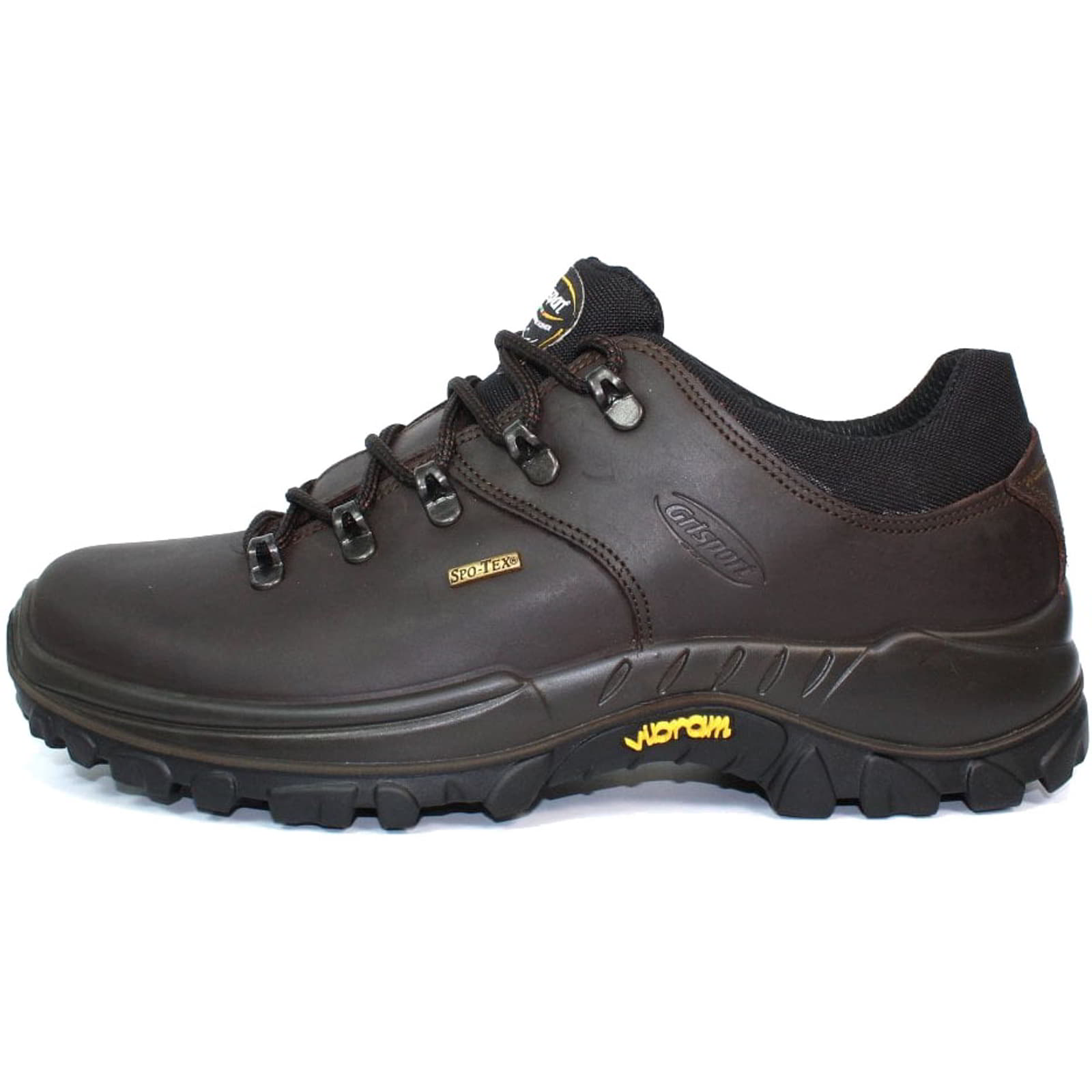 Grisport Mens Dartmoor Waterproof Leather Walking Shoes - Brown 2951