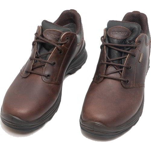 Grisport Mens Exmoor Waterproof Leather Walking Shoes - Brown 2951