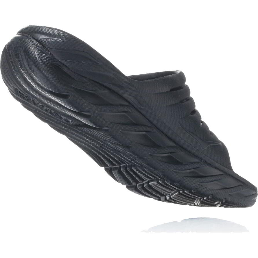 Hoka One Mens Ora Recovery Slide Sandals - Black 2951
