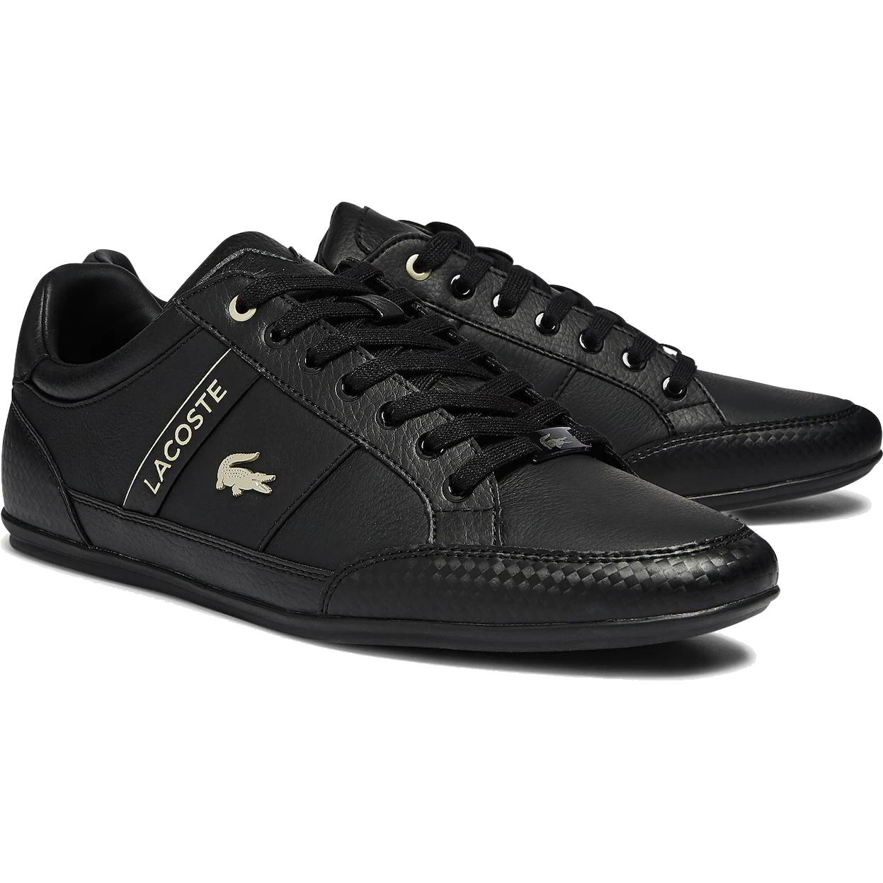Lacoste Mens Chaymon 721-3 Tainers - Black 2951