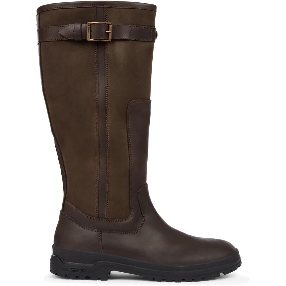 Le Chameau Womens Jameson Wide Calf Waterproof Country Boots - UK 5 / EU 38 Brown 2951