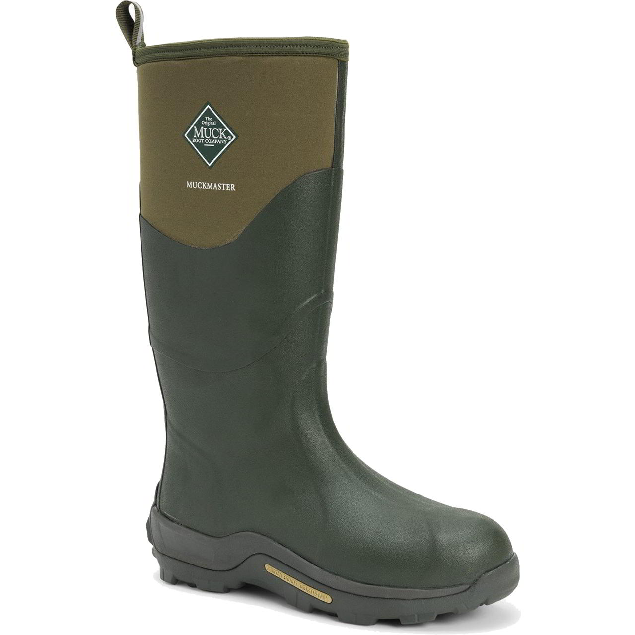 Muck Boots Mens Womens Master Neoprene Wellies Rain - Moss 2951