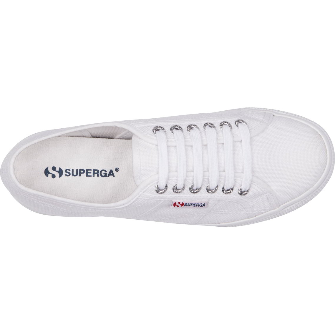 Superga Womens 2790 Linea Chunky Platform Trainers Shoes - White 2951