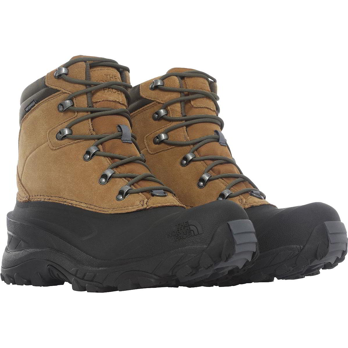 The North Face Mens Chilkat IV Waterproof Walking Boots - Utility Brown New Taupe Green 2951