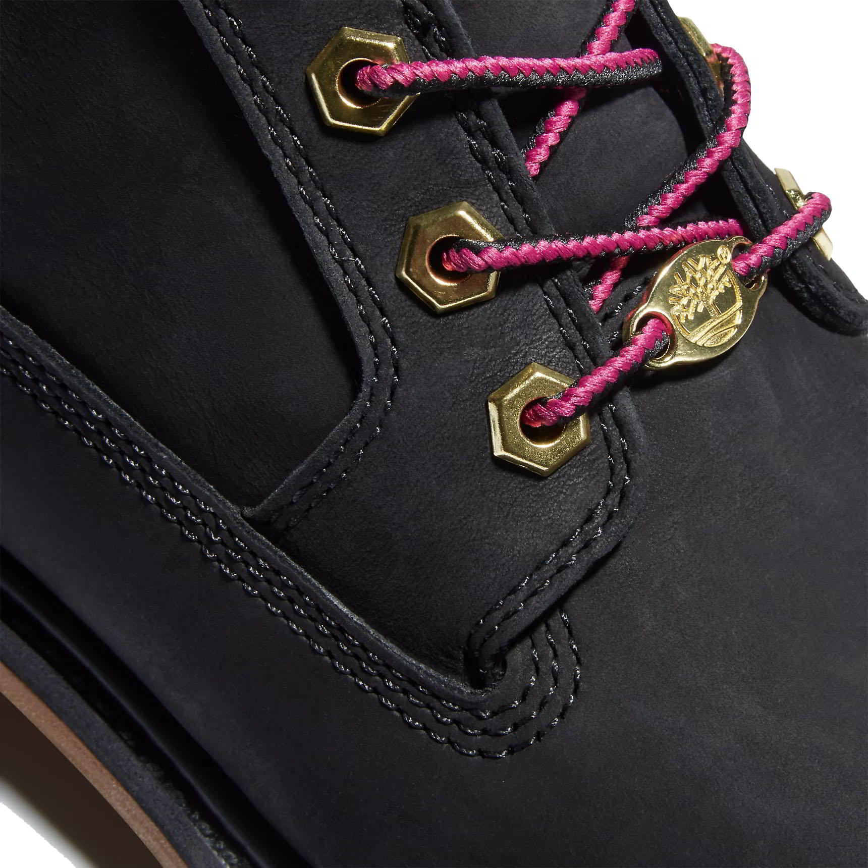 Timberland Womens Nellie Waterproof Chukka Boots - Black Pink A2JSA Mens 2951