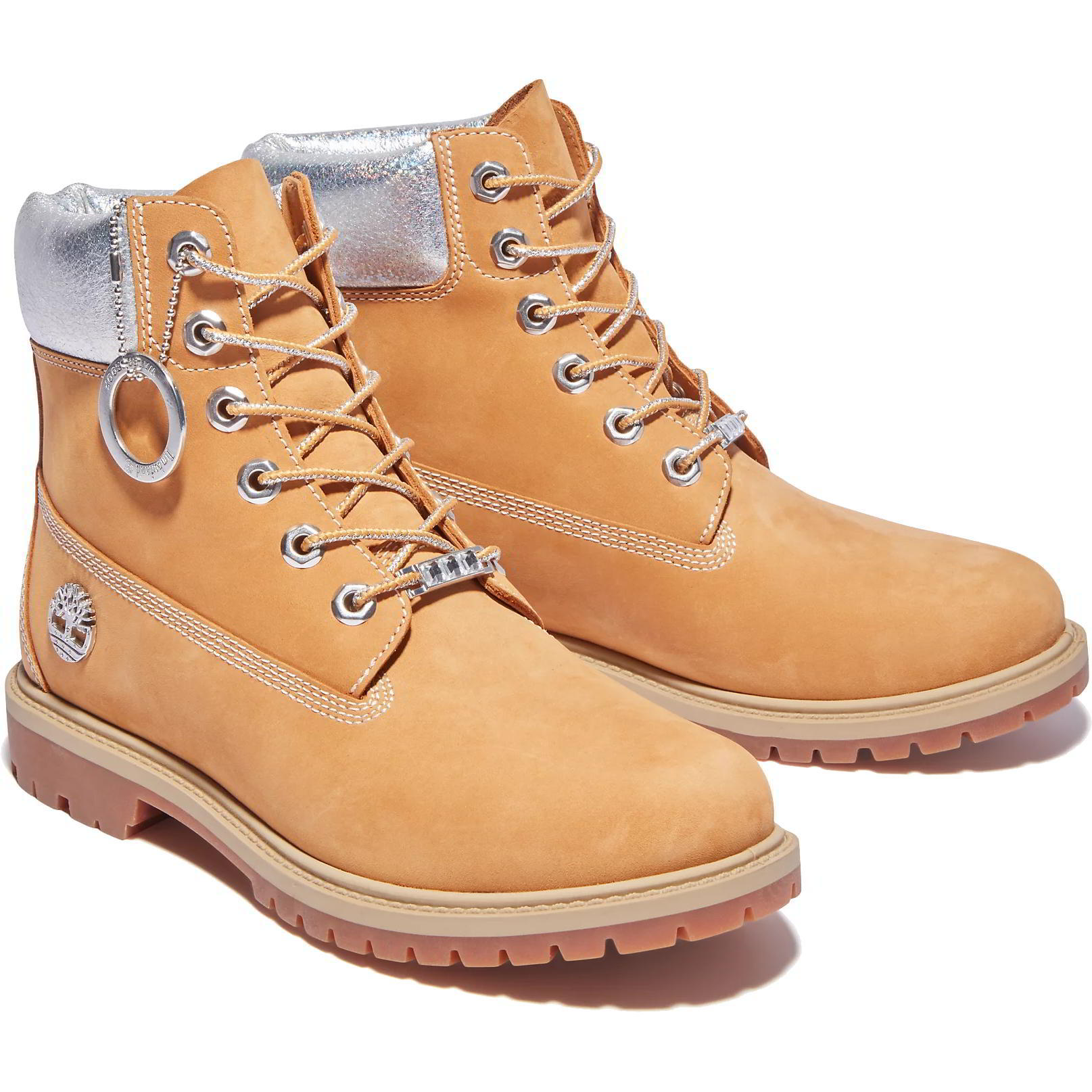 Timberland Womens Heritage 6 Inch Waterproof Boots - Wheat A2R1Z 2951
