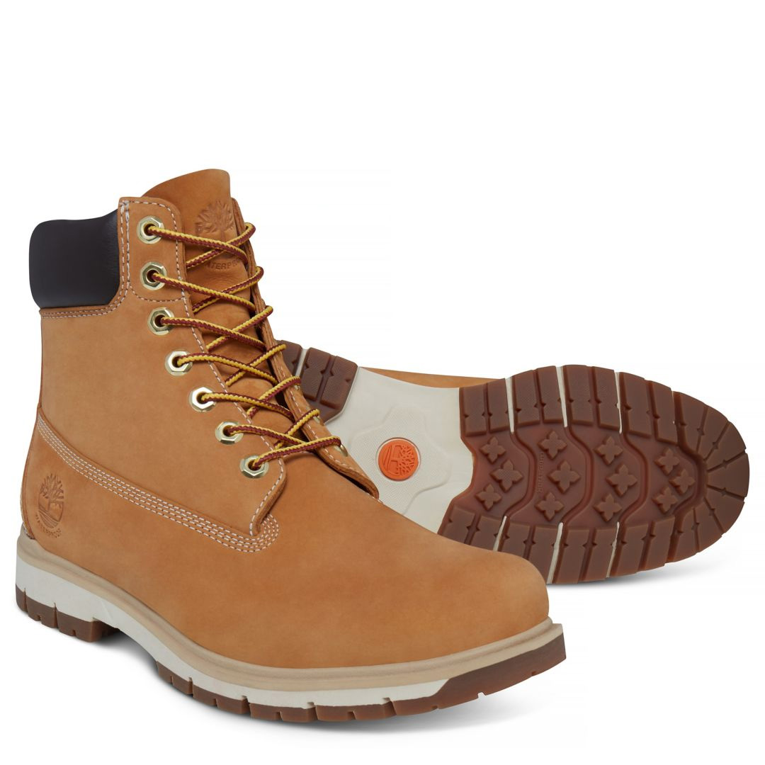 Timberland Mens Radford 6 Inch Waterproof Wide Fit Boots A1JHF - Wheat 2951