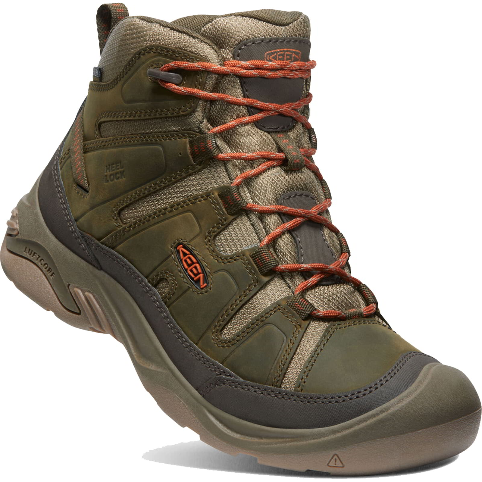 Keen Men's Circadia Mid Waterproof Walking Hiking Boots  - UK 10 / EU 44.5 / US 11