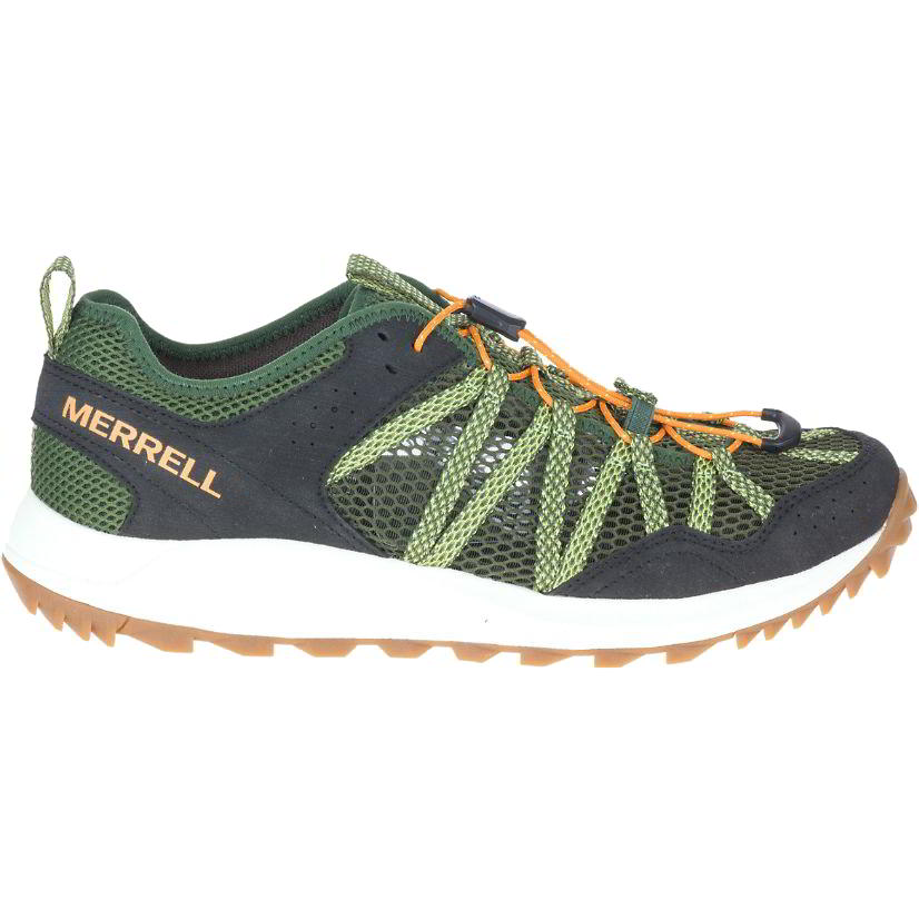 Merrell Mens Wildwood Aerosport Breathable Walking Trainers - Lichen