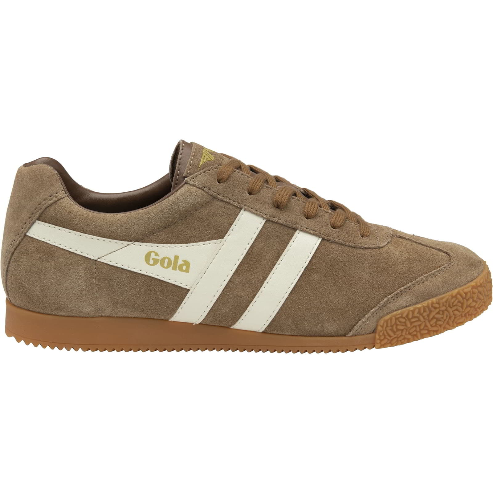 Gola Mens Harrier Trainers - Tobacco Off White 2951