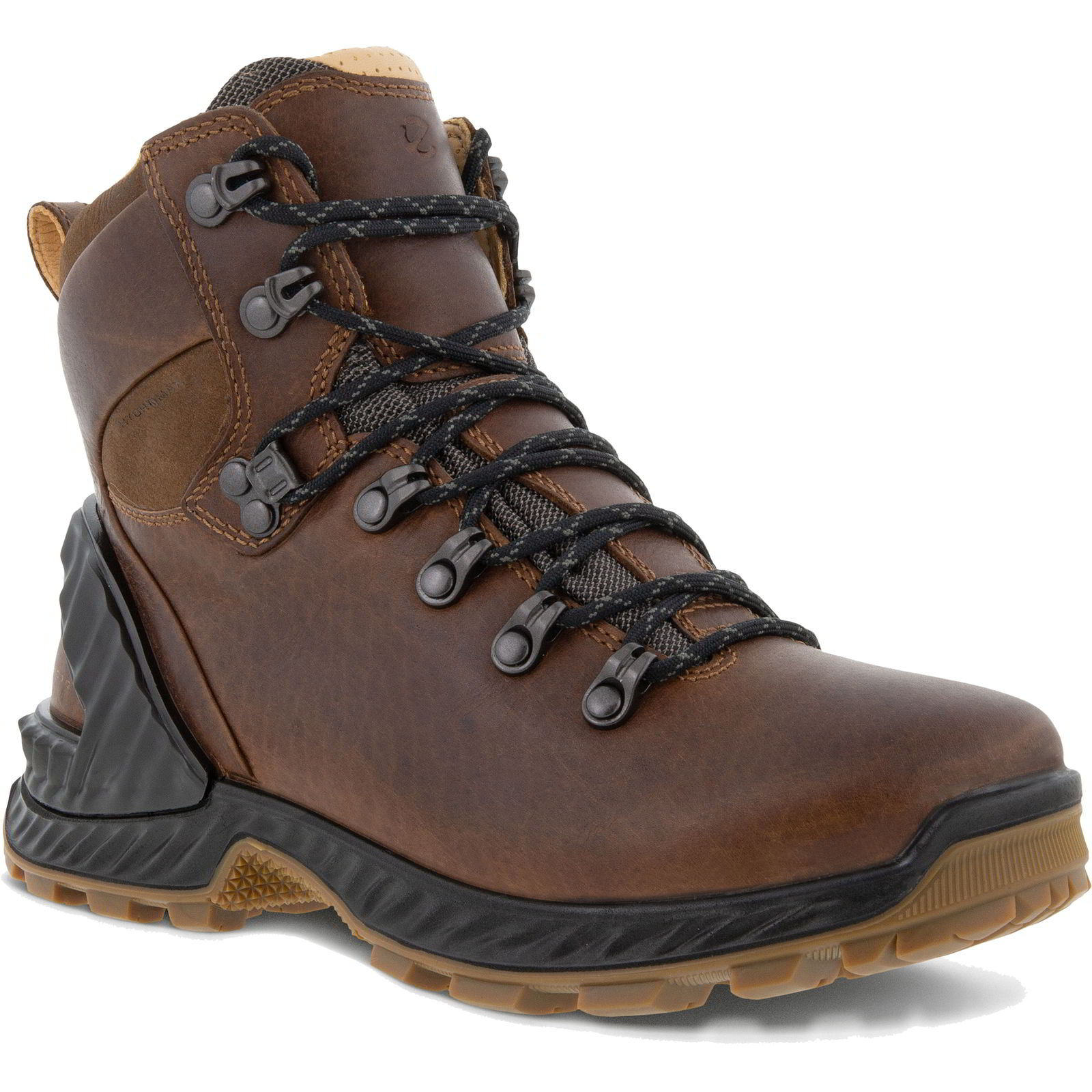 Ecco Shoes Womens Exohike GTX Waterproof Walking Boots - UK 4-4.5 / EU 37 Brown 2951
