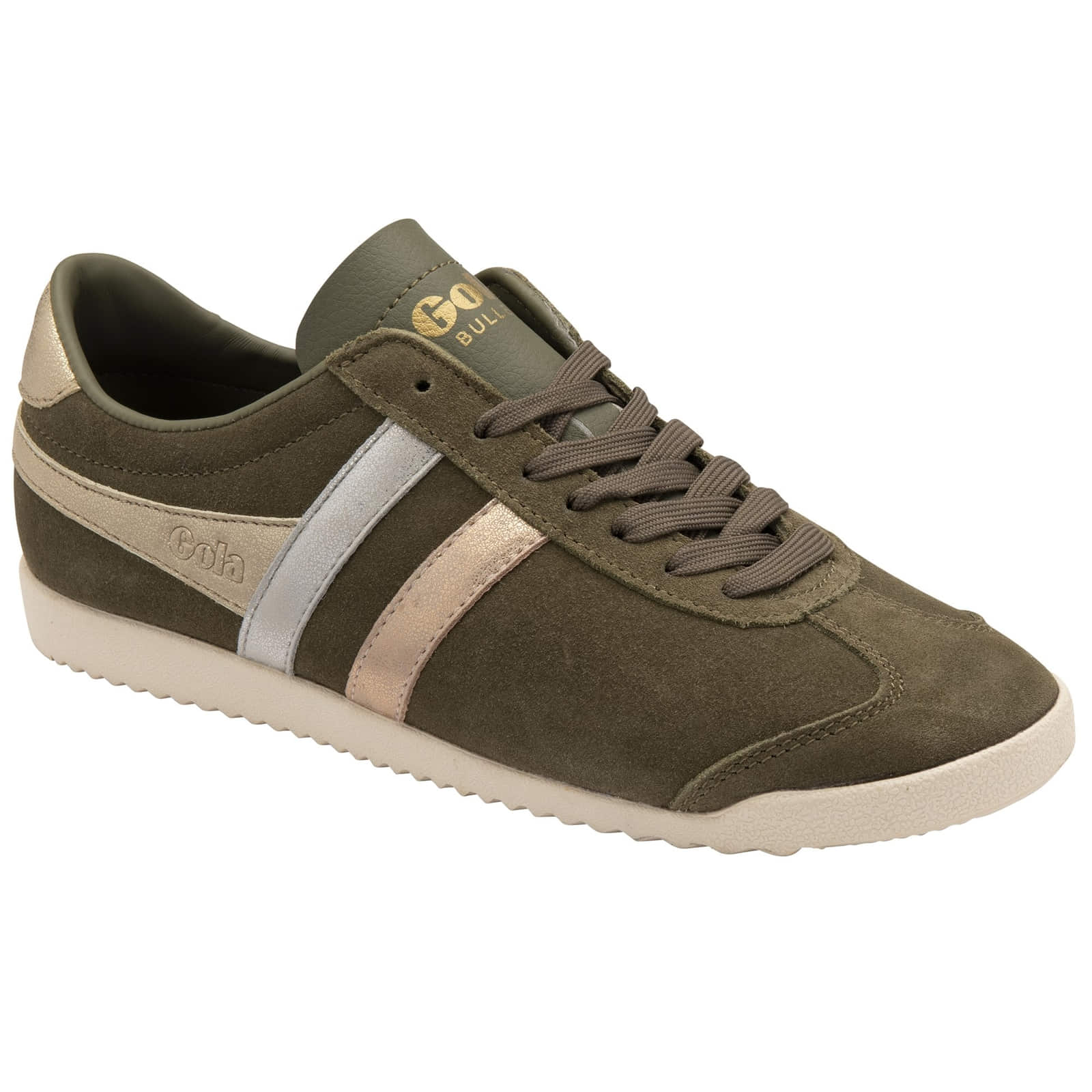 Gola Women's Bullet Mirror Trident Classic Trainers Shoes - UK 4